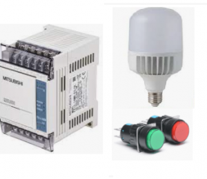 BÀI 1:NHẤN NÚT START/STOP SÁNG TẮT ĐÈN (PLC MITSUBISHI)