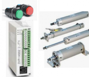 BÀI 16: LÀM VIỆC VỚI XY LANH KHÍ NÉN (KHOAN PHÔI) - PLC DELTA