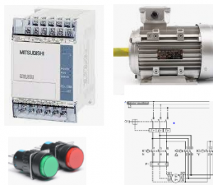 Bài 4: KHỞI ĐỘNG SAO, TAM GIÁC ĐỘNG CƠ 3 PHASE (PLC MITSUBISHI)