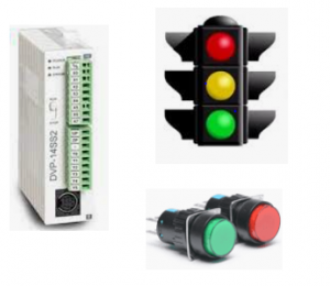 BÀI 7: CHƯƠNG TRÌNH ĐÈN GIAO THÔNG CHO 3 ĐÈN(DELTA)